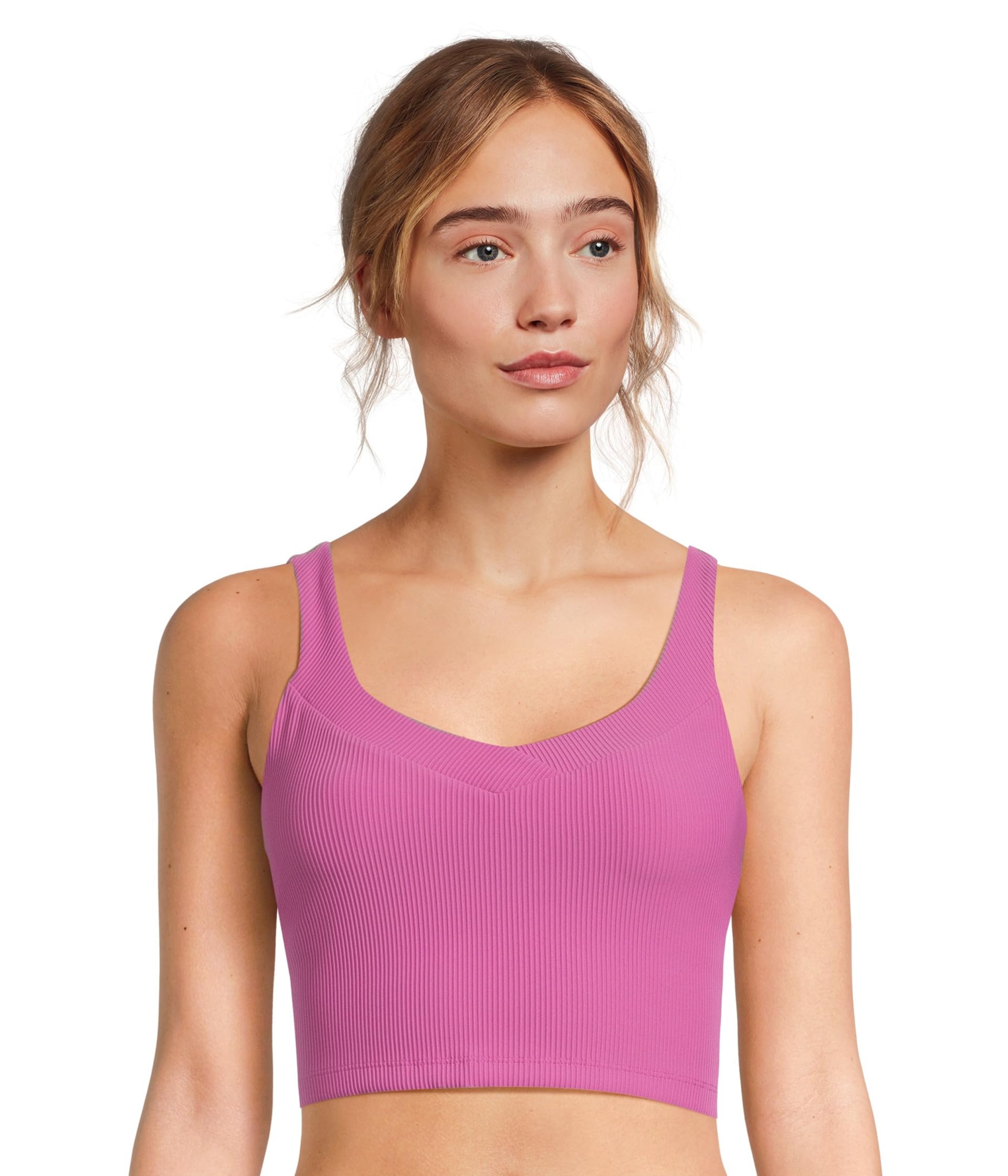 

Топ Beyond Yoga Impulse Cropped Tank, Sunset Violet