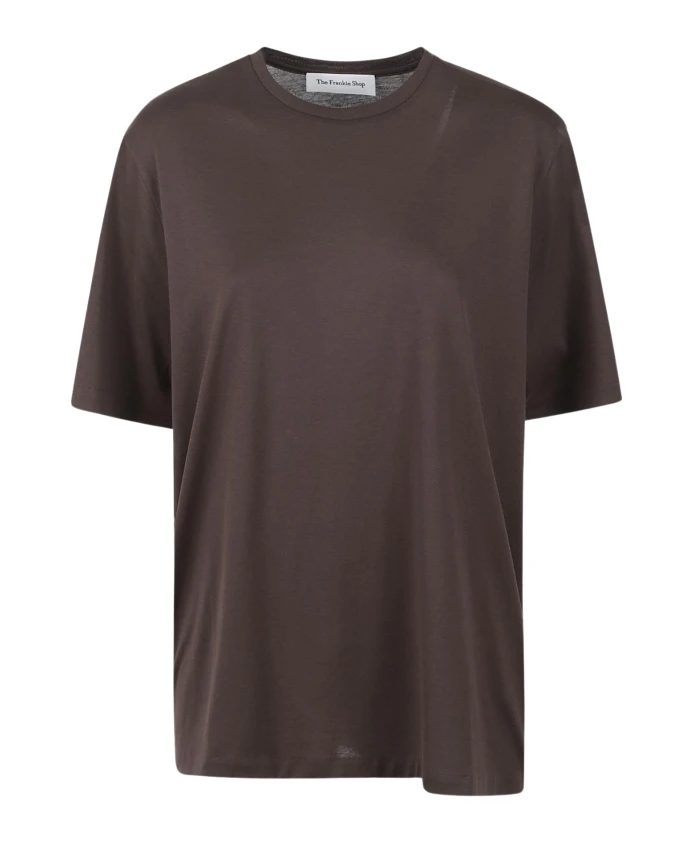 

Мягкая футболка Harper The Frankie Shop, коричневый