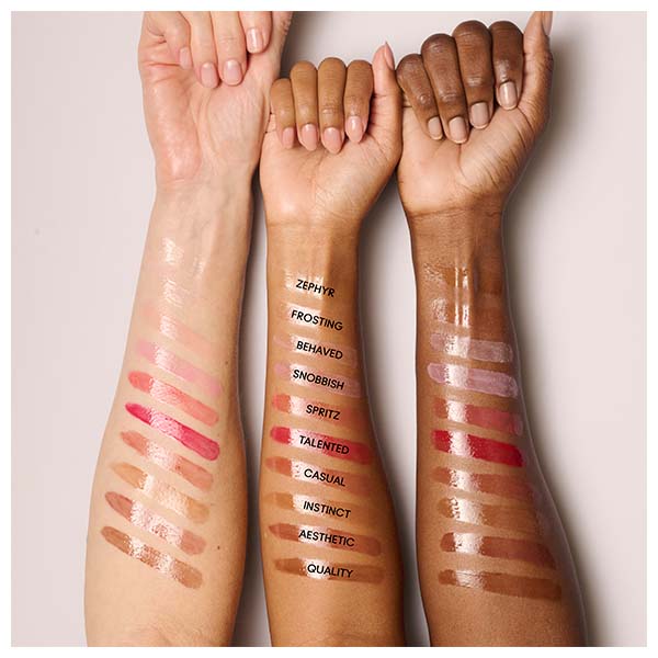 Блеск для губ с кристальным эффектом MAC COSMETICS Lipglass Air Non-Sticky Gloss, BEHAVED — фото 4