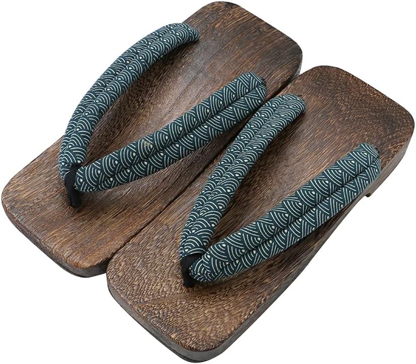 

Мужские деревянные сандалии YXCKG, тапочки для мужчин, шлепанцы для дома и улицы, японские традиционные тапочки на плоской подошве, вьетнамки, летние тапочки с открытым носком (Цвет: D, Размер: EUR42), EUR42 A