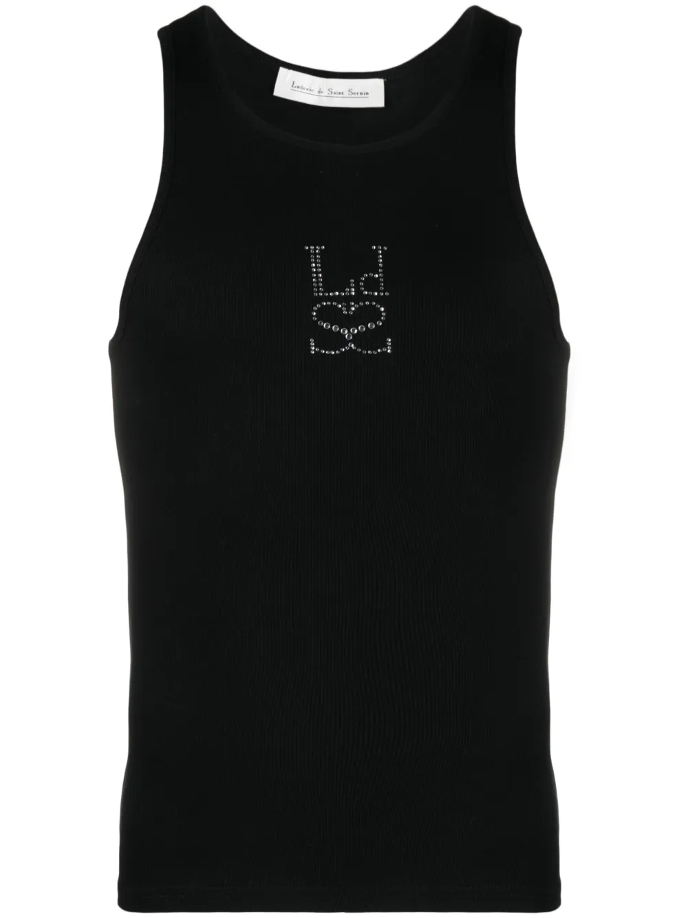 

Топ с логотипом Ludovic De Saint Sernin, черный