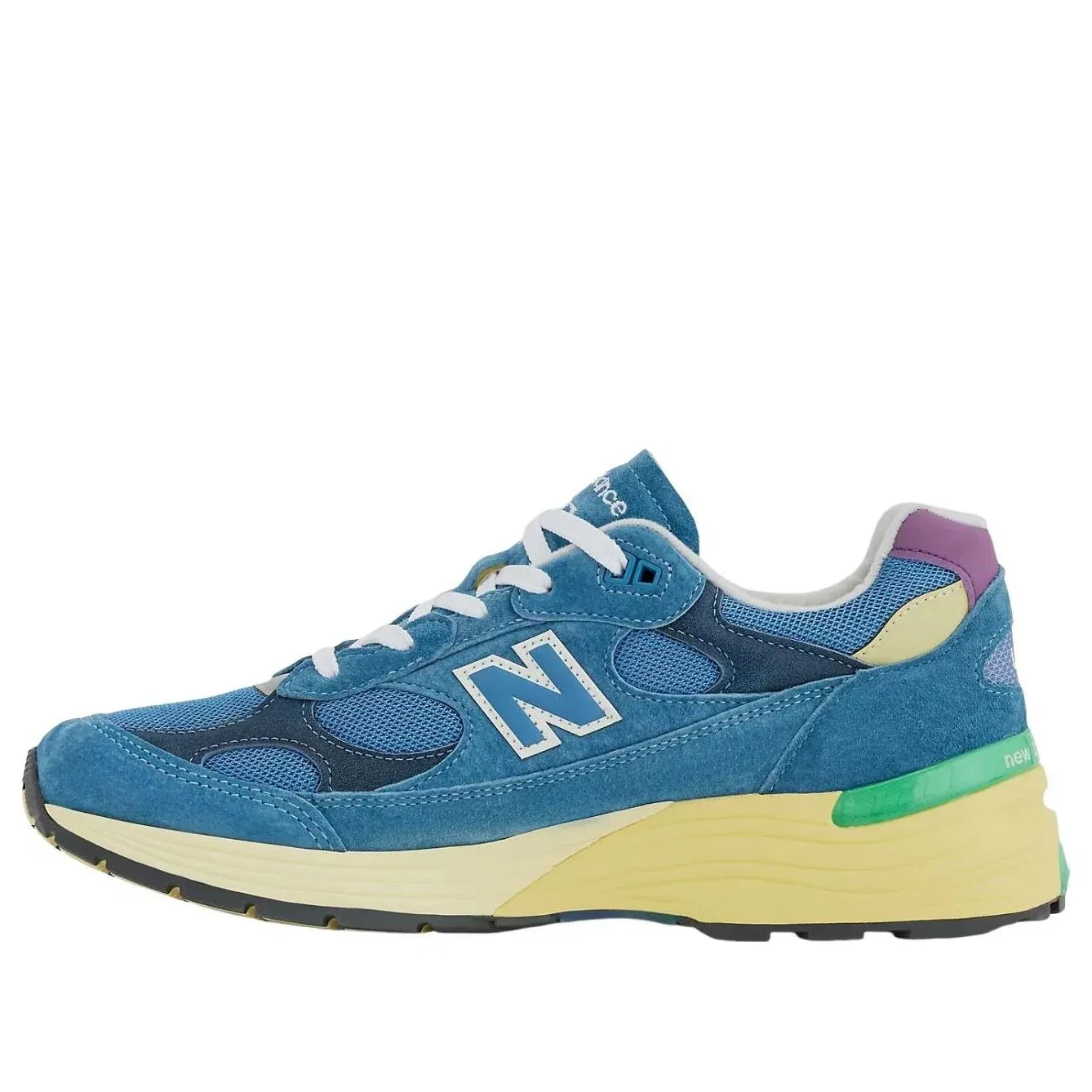 Кроссовки New Balance 992 Made in USD 'Sea Stone Green Apple Mazie' U9929NF, синий
