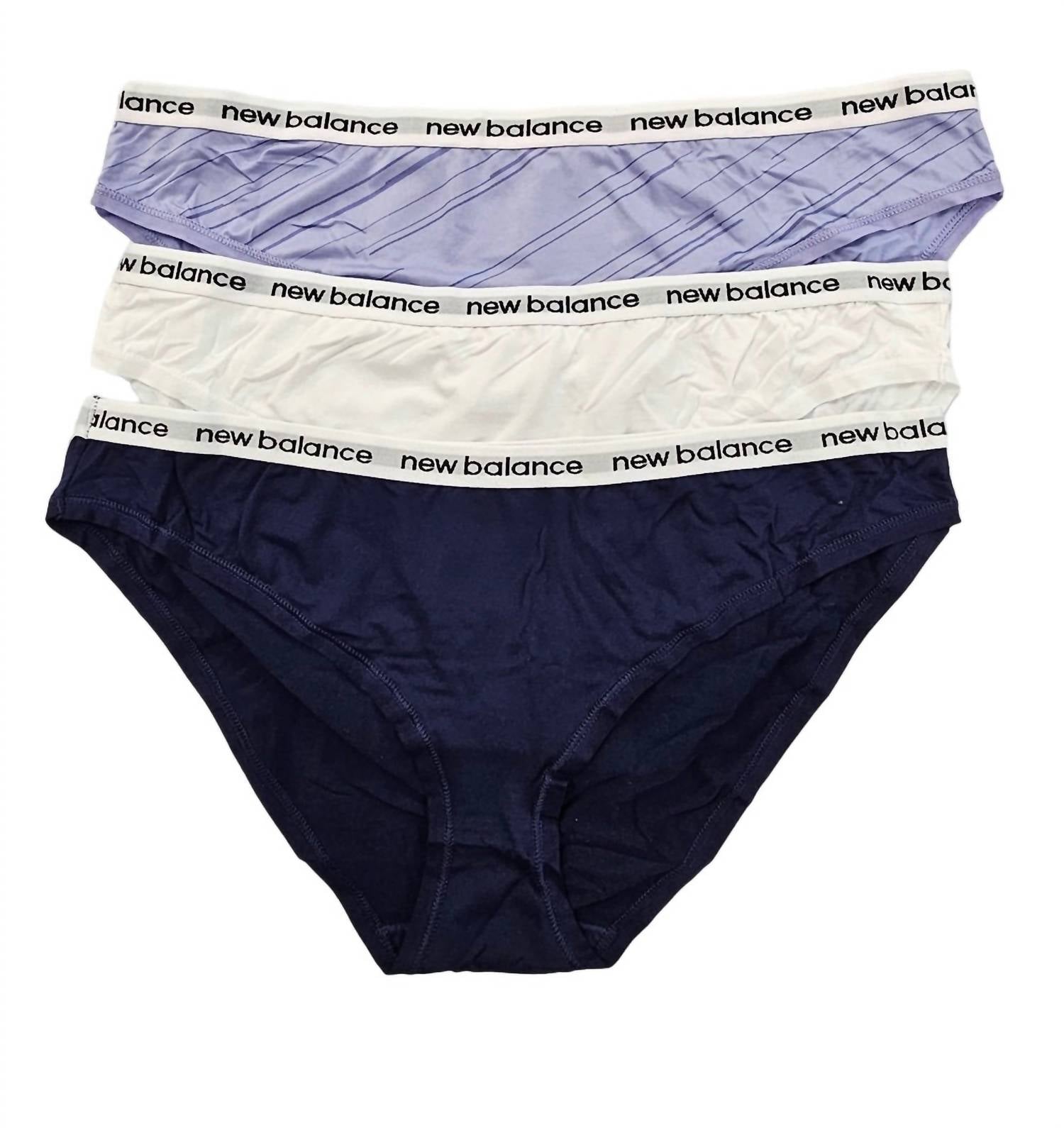 

Трусы женские New Balance, цвет print/white/pigment