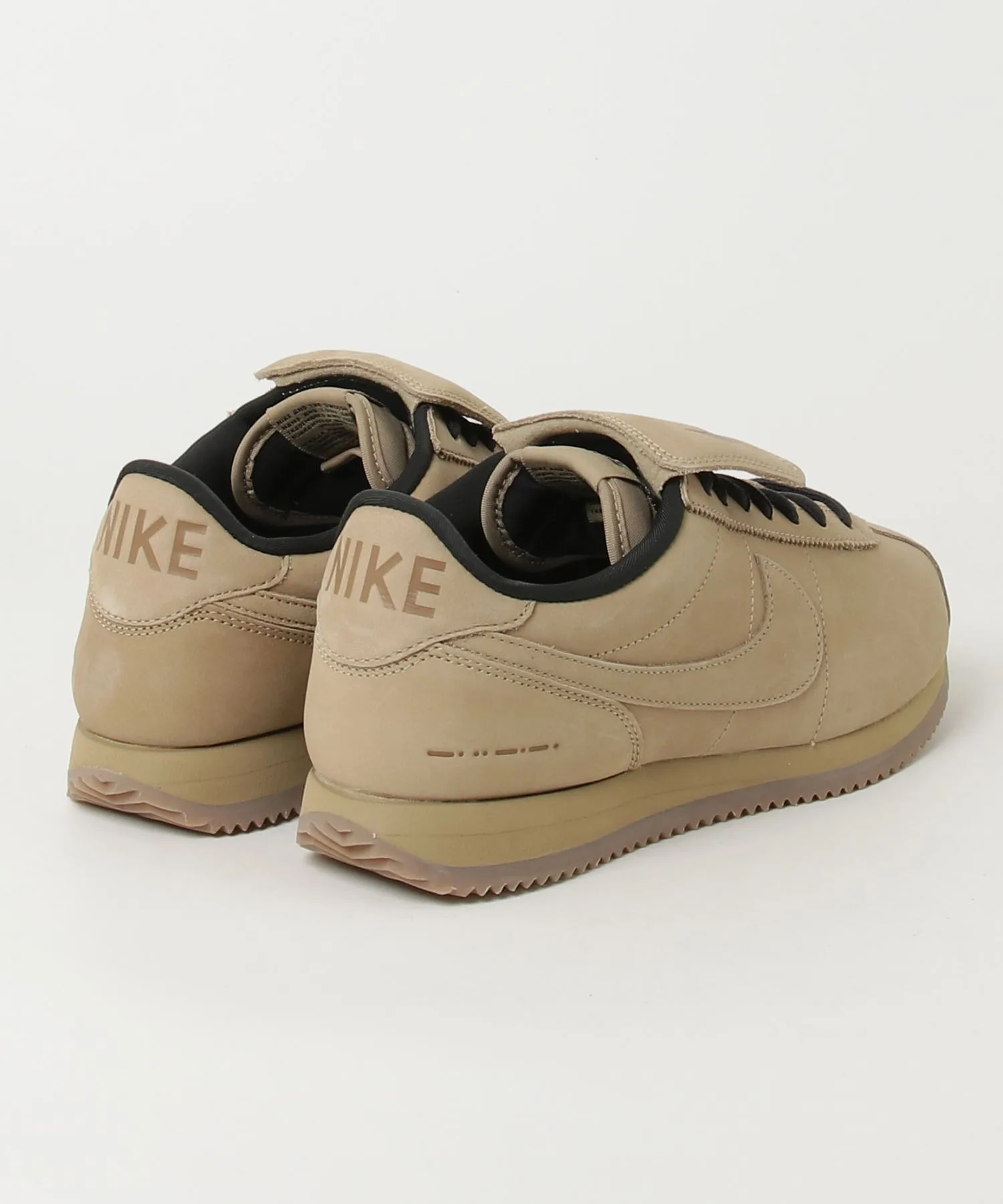 Мужские кроссовки из натуральной кожи Nike Cortez LTR SE бежевые — фото 2