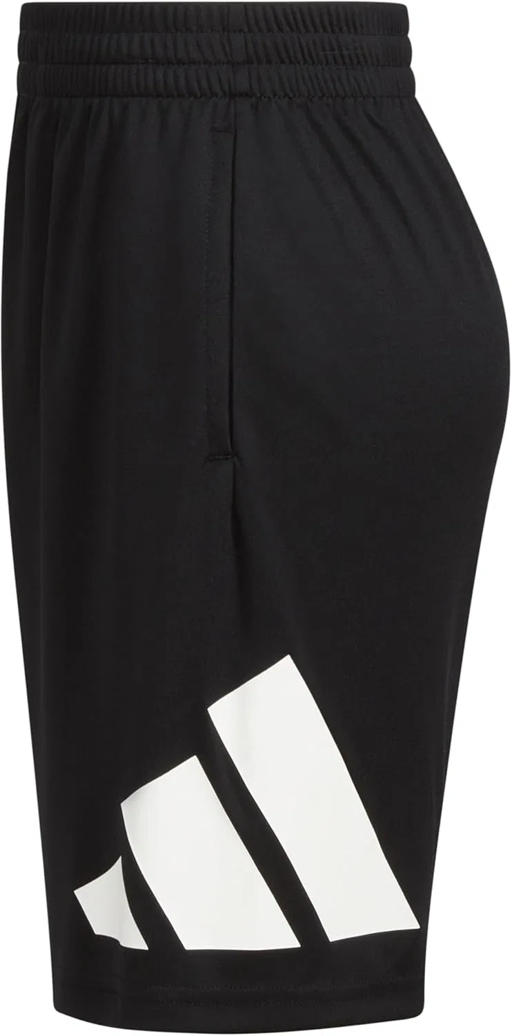 Детские спортивные шорты Adidas с эластичным поясом, модель Essential, Black Adi — фото 2