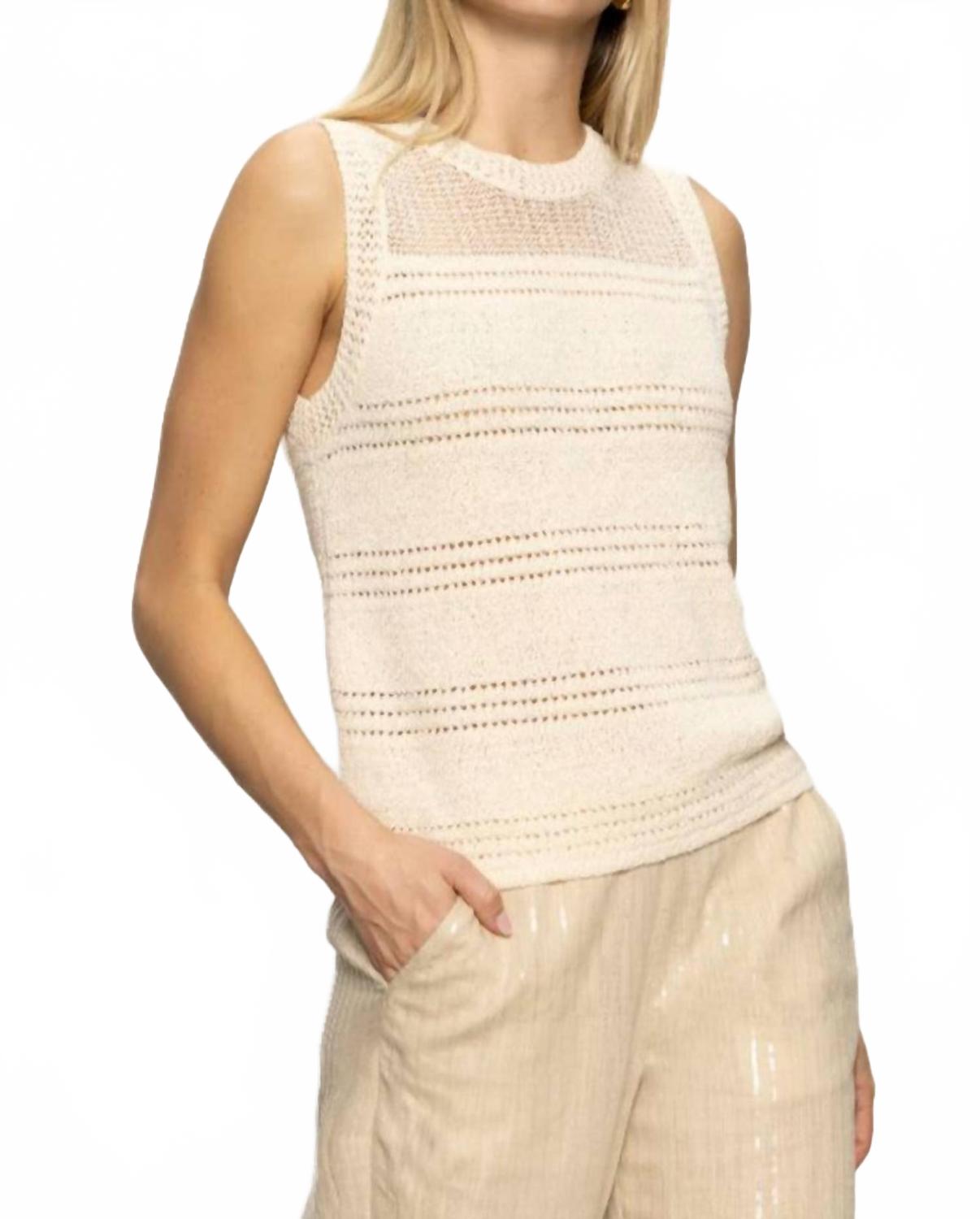 

Волны лета: верх из ракушек в технике макраме Sanctuary, macrame