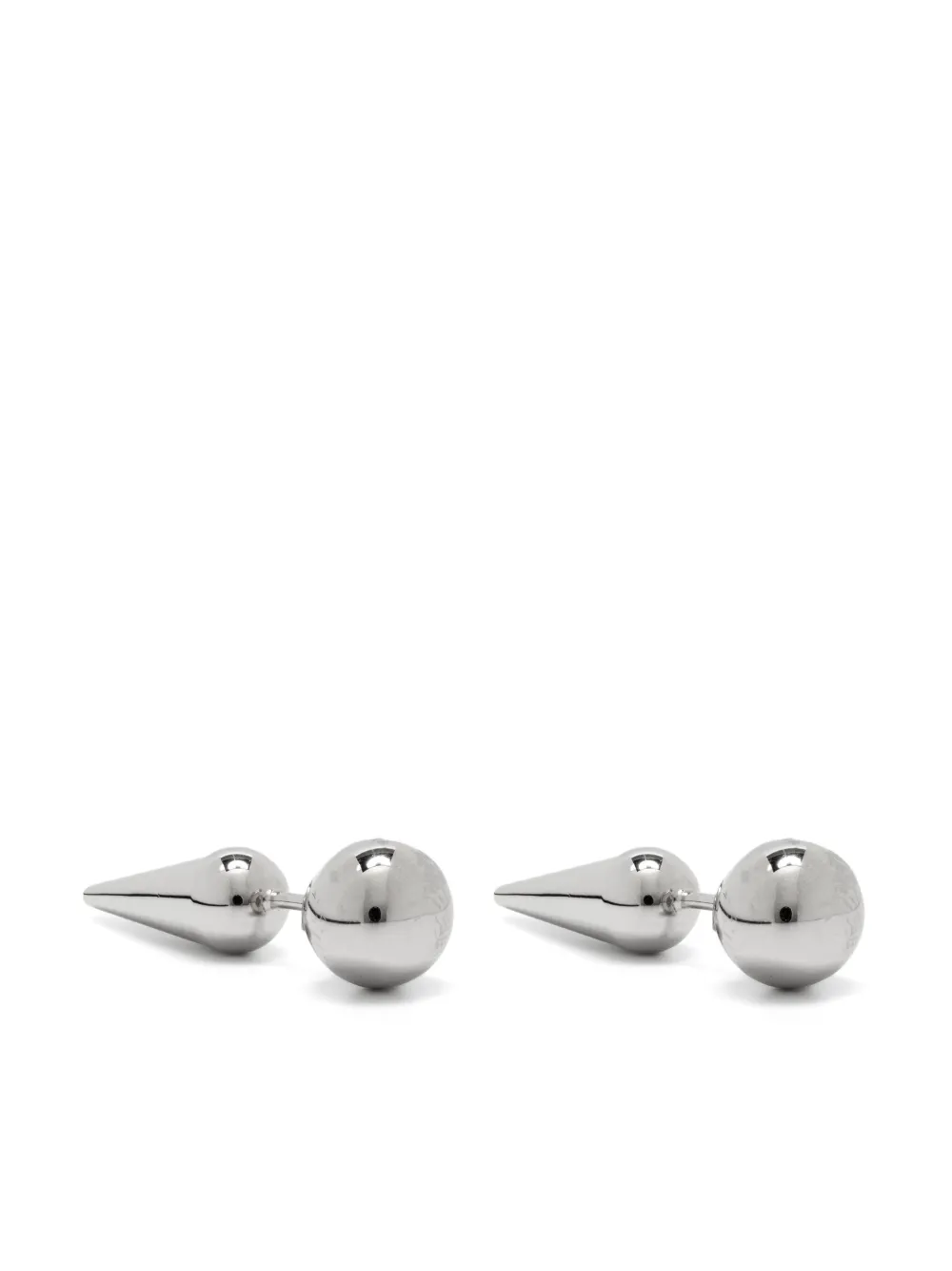 

Серьги-гвоздики JIL SANDER, серебяный