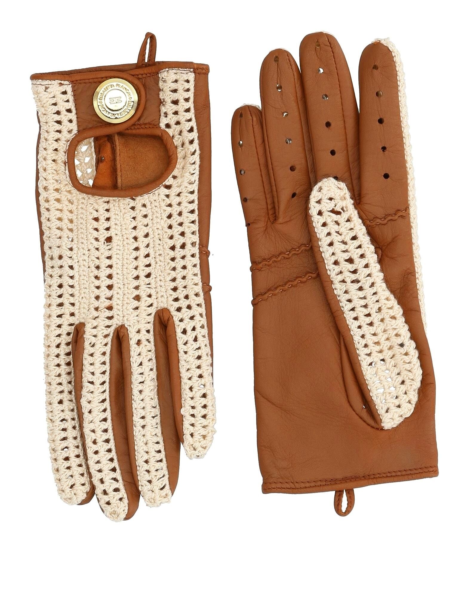 

Перчатки Elisabetta Franchi, бежевый