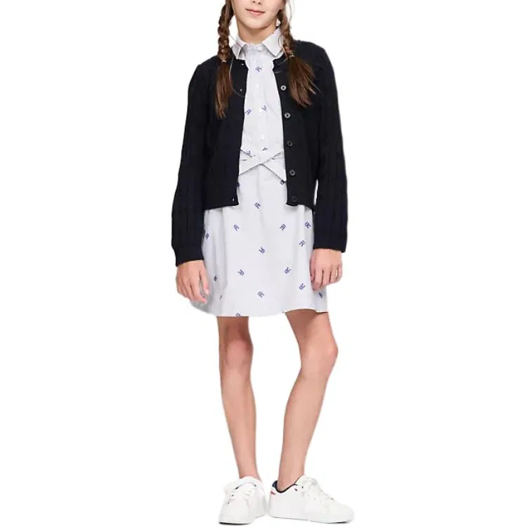 Свитер Tommy Hilfiger Marine Blue детский — фото 4