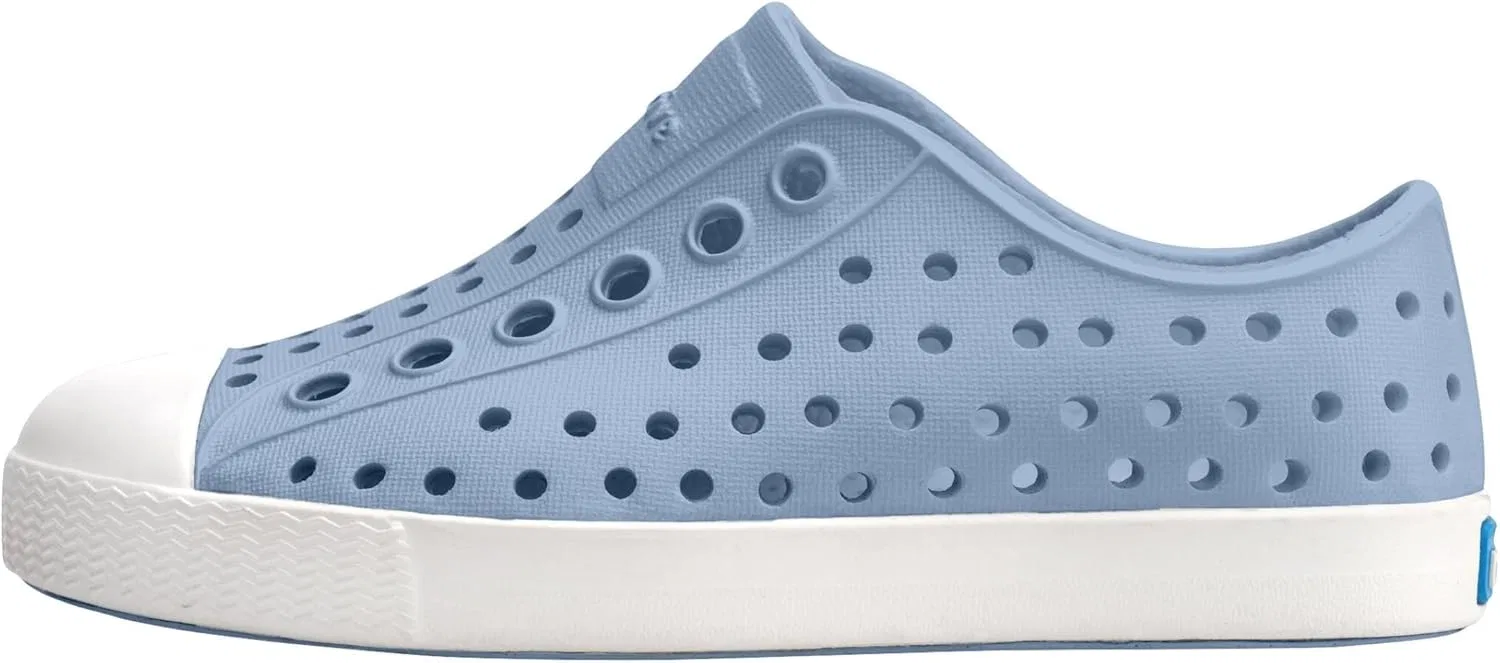 Детские водонепроницаемые кроссовки Native Shoes Jefferson, Skyway Blue/Shell White — фото 3