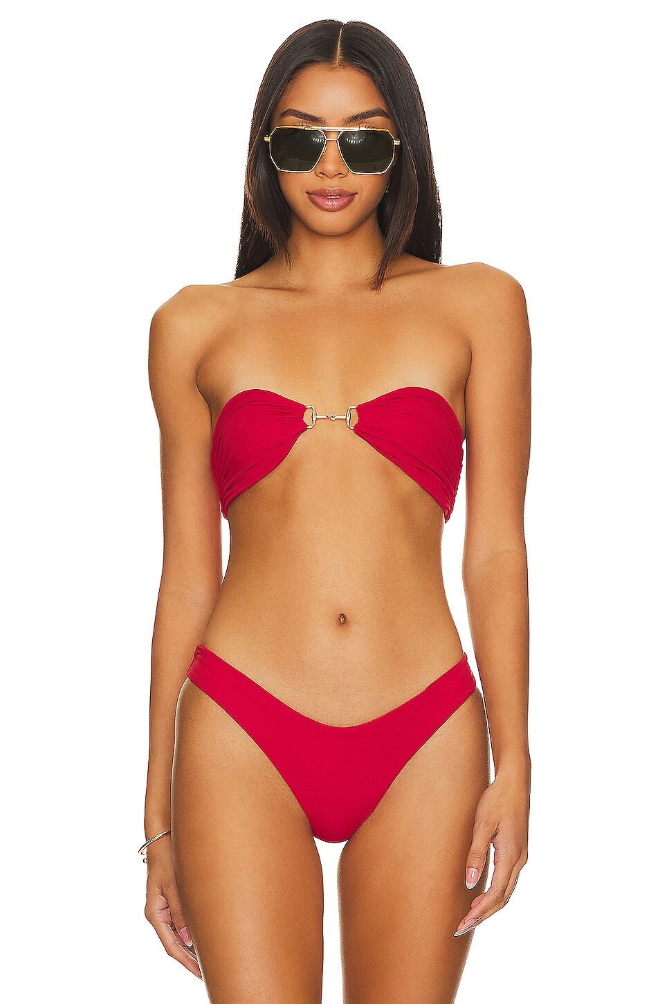 

Топ бикини Indah Cleo Bandeau, цвет Velvet