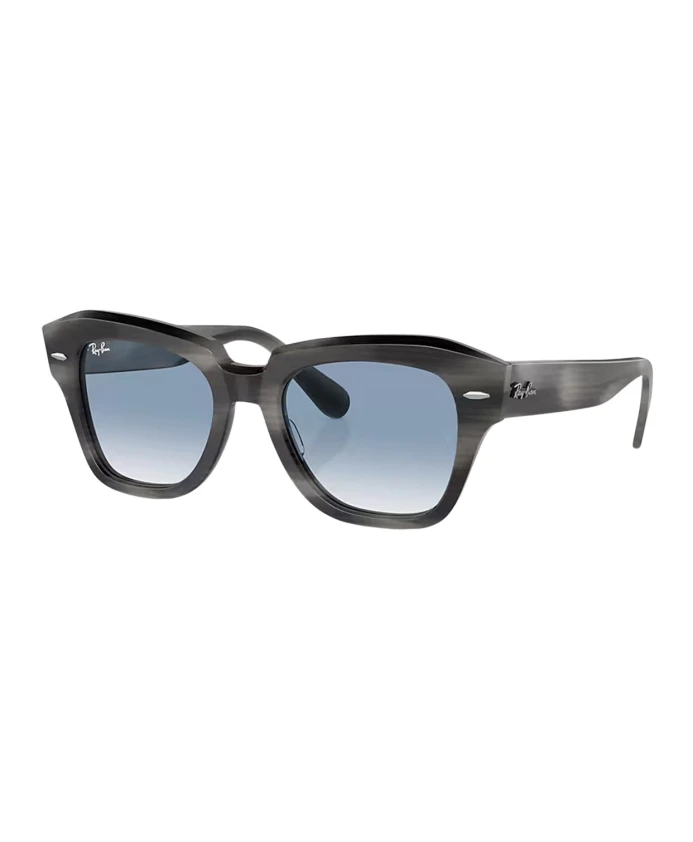 

Квадратные солнцезащитные очки State Street RB2186 Ray-Ban, серый