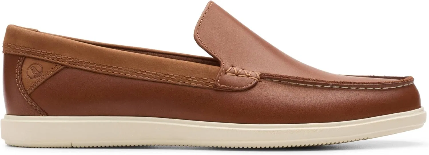 Лоферы Clarks Bratton Loafer Mocassins, Navy Combi