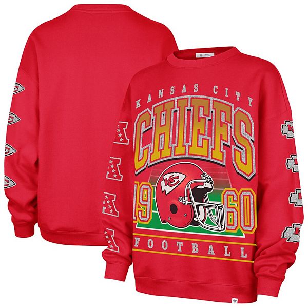 

Женский оверсайз свитшот '47 Kansas City Chiefs красный 47 Brand