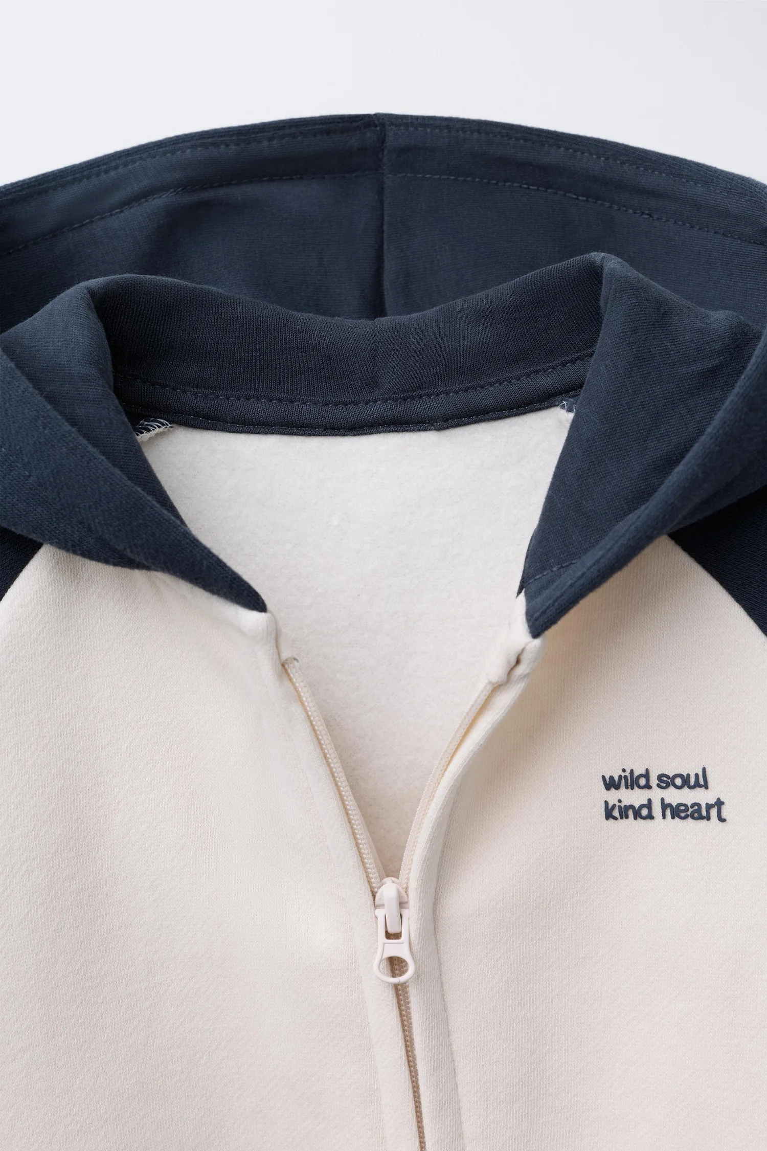 Комбинезон в стиле колор-блок Zara, синий — фото 3