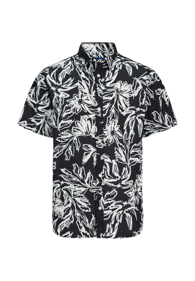 

Рубашка la fayette с короткими рукавами Jack & Jones, черный