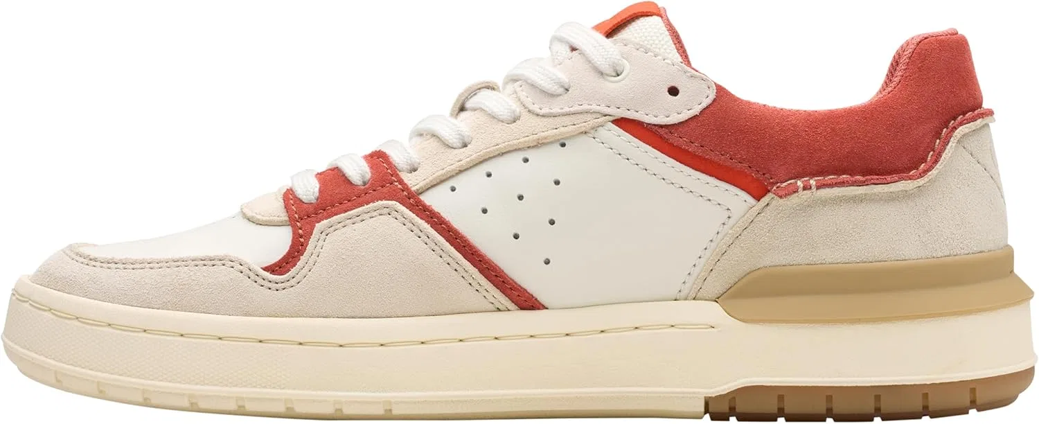 Мужские кроссовки Clarks Courtlite2 LoSneaker, красный — фото 2