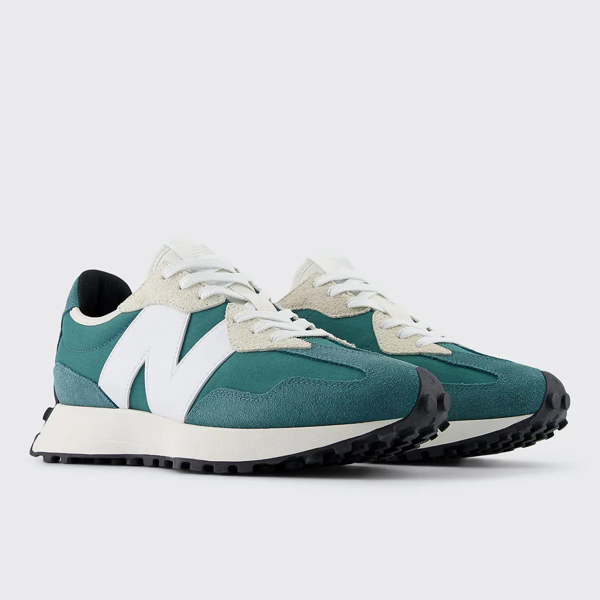 Повседневные кроссовки унисекс U327SBA New Balance, зеленый — фото 2