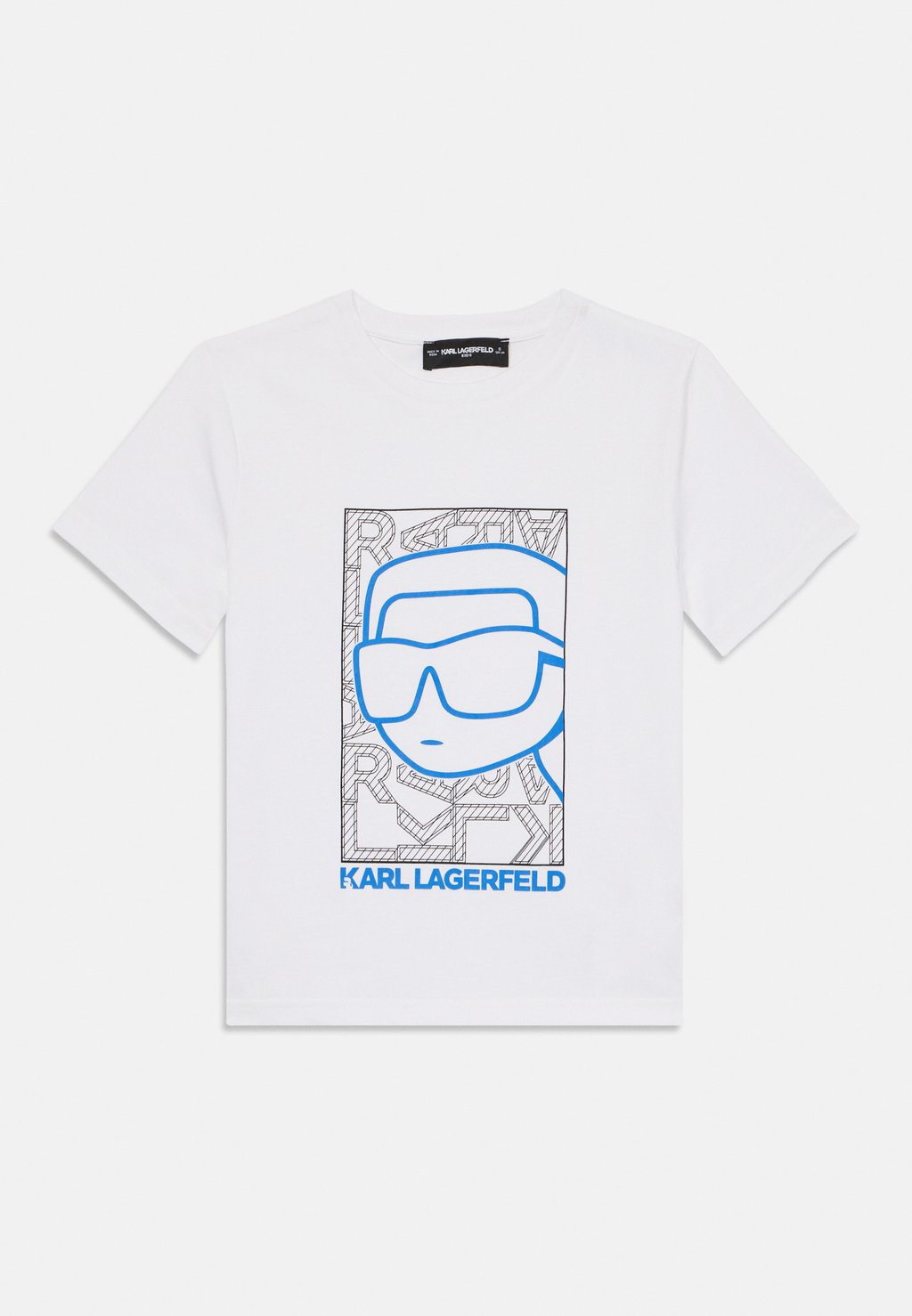 

Футболка с принтом UNISEX KARL LAGERFELD KIDS, белый
