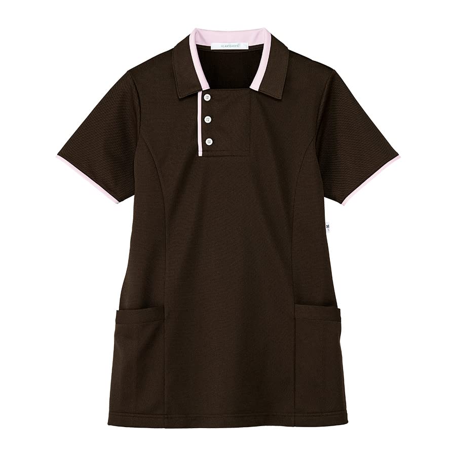 

Поло с коротким рукавом и длинными рукавами HEARTGREEN HM2829-3 (Daichi), размер 3L, производства Kashima, для медицинского персонала и униформы Karsee Kashima