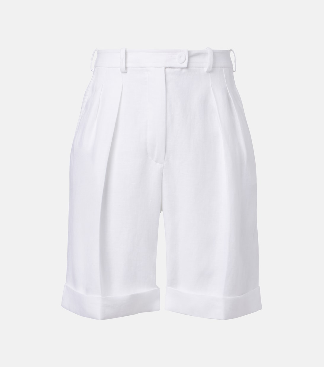 

Джордж льняные бермуды Loro Piana, белый