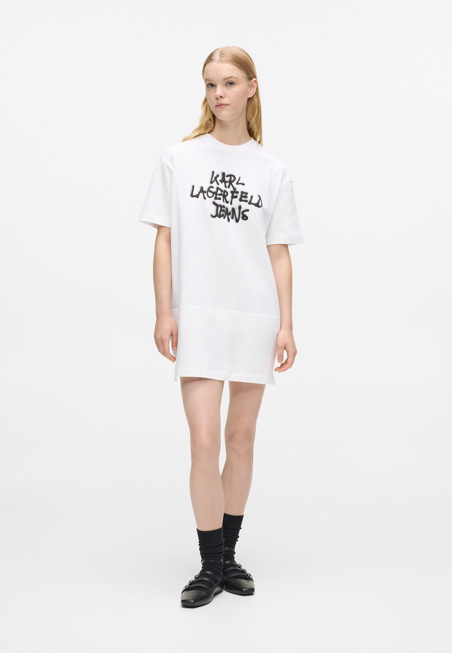 

Платье Karl Lagerfeld Jeans GRAFFITI TEE DRESS, White