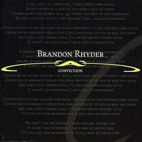 

CD диск Rhyder, Brandon: Conviction