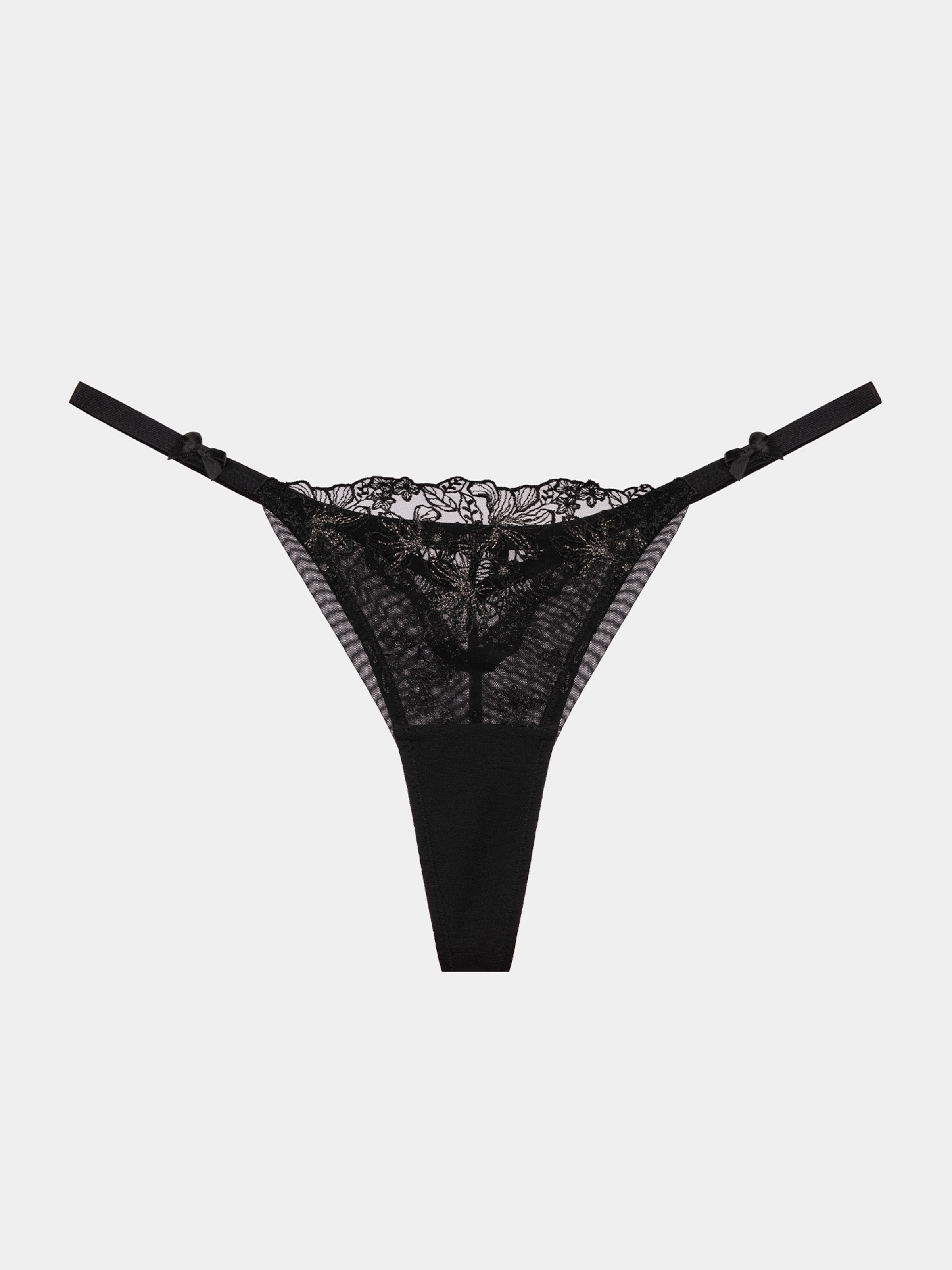 

Gianna Bellucci Стринги 'Paolina' в черном цвете