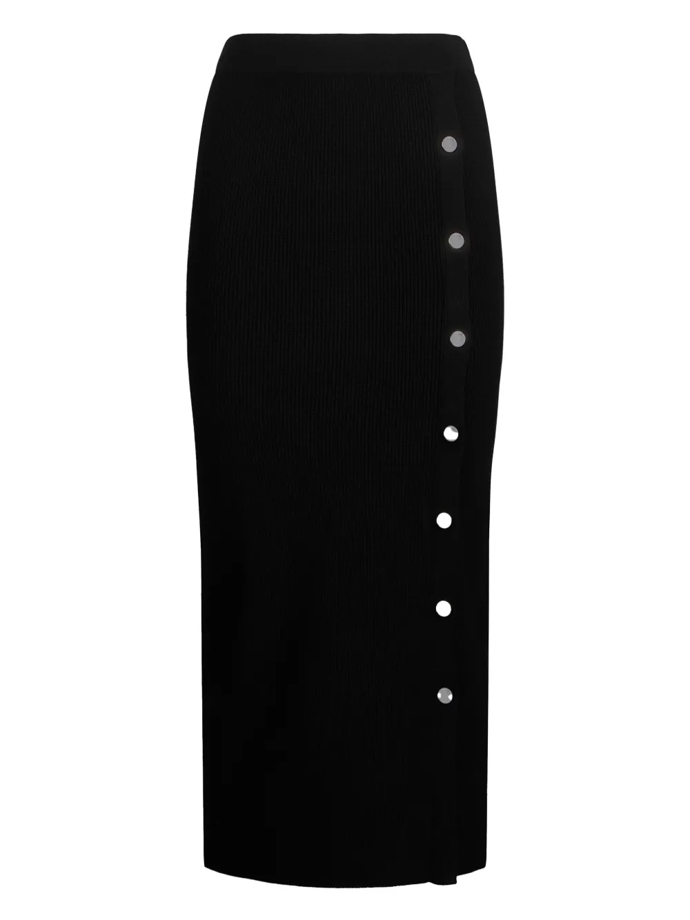 

Миди-юбка с декоративными пуговицами LIU JO, черный