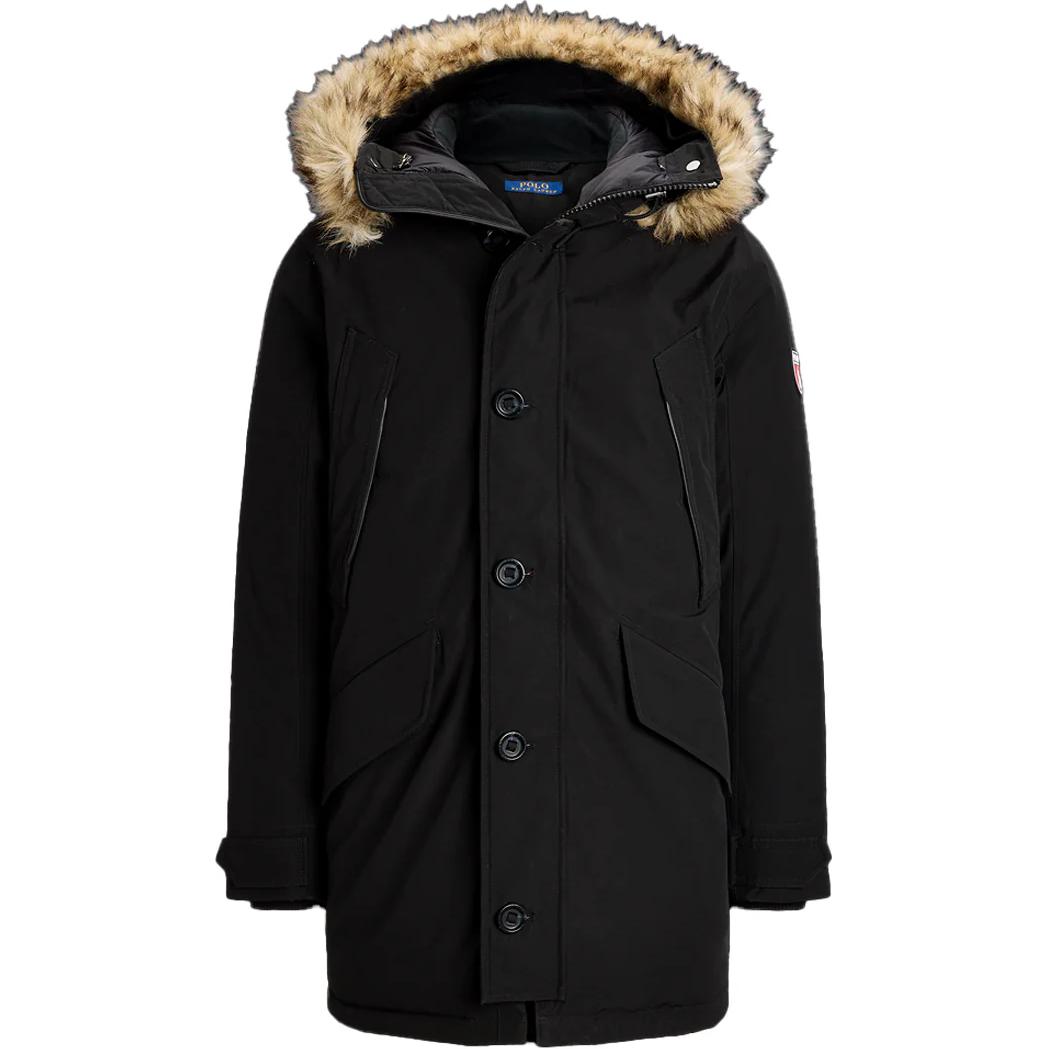 

Polo Ralph Lauren Утепленное пальто с логотипом, Black