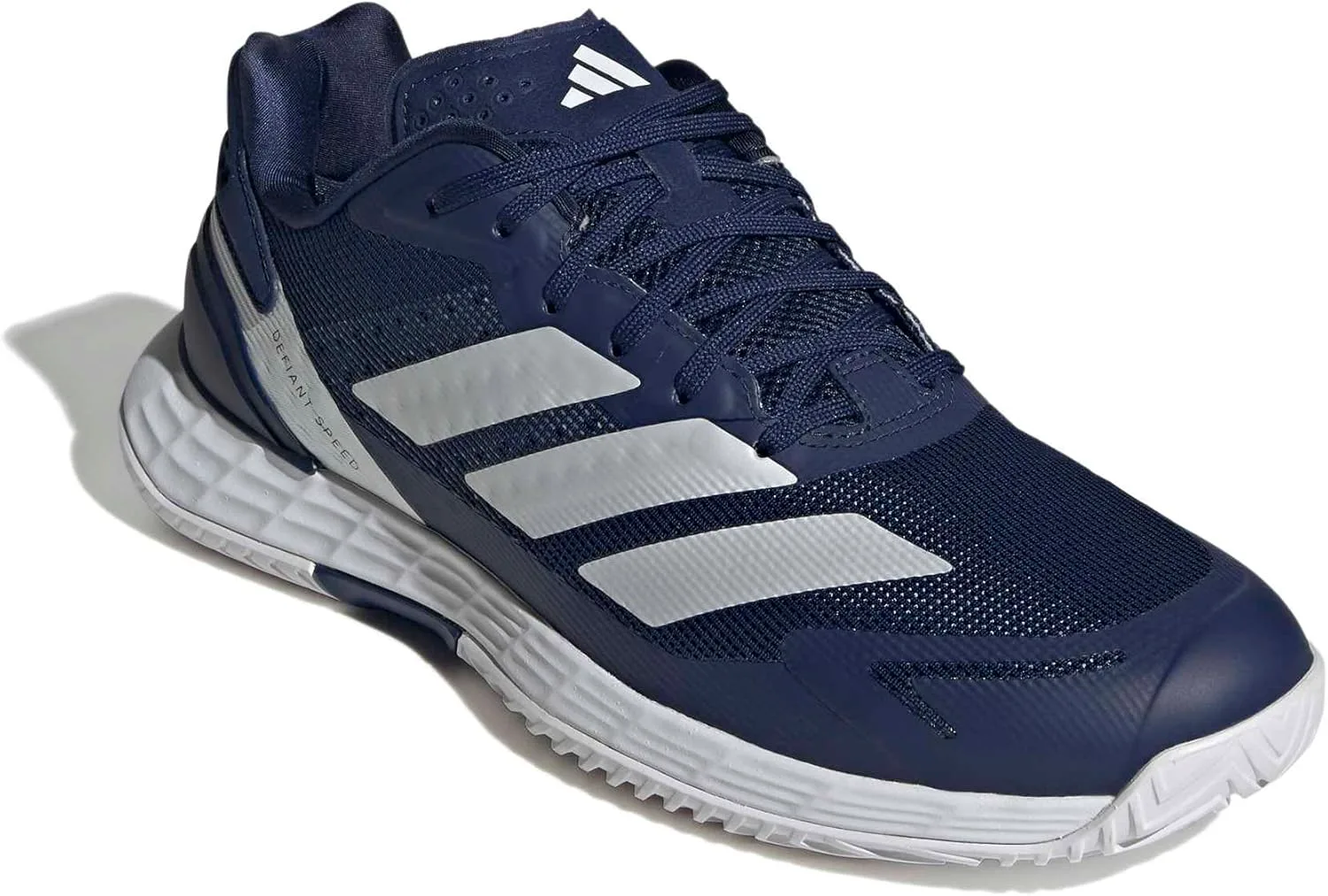 Мужские кроссовки Adidas Defiant Speed 2, темно-синий/металлик/белый — фото 4