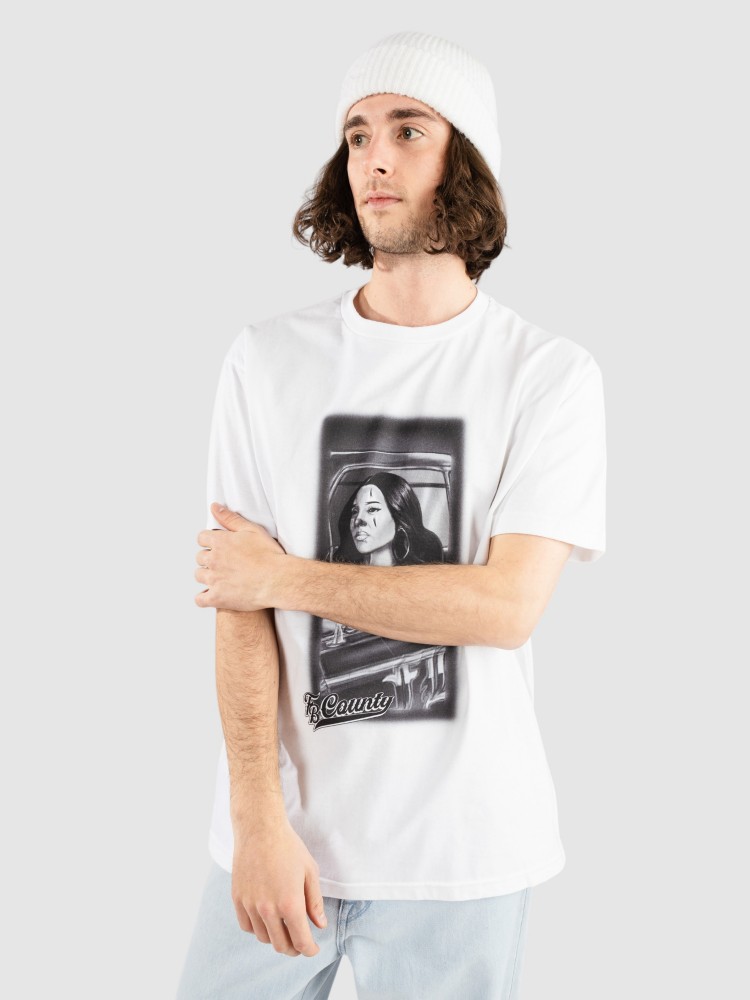 

Футболка FB County Crusin Hyna Style T-Shirt, white, Белый, Футболка FB County Crusin Hyna Style T-Shirt, white