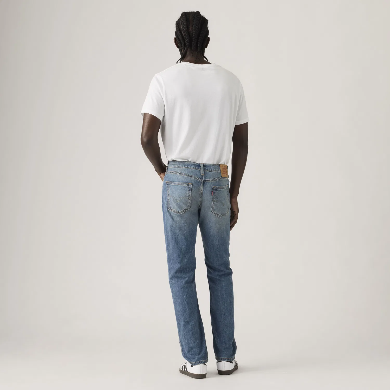 Мужские прямые джинсы 514 из легкой ткани Levi's, Medium Wash — фото 3