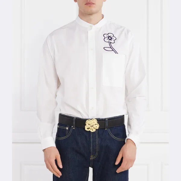 

Рубашка повседневного кроя Kenzo, белый