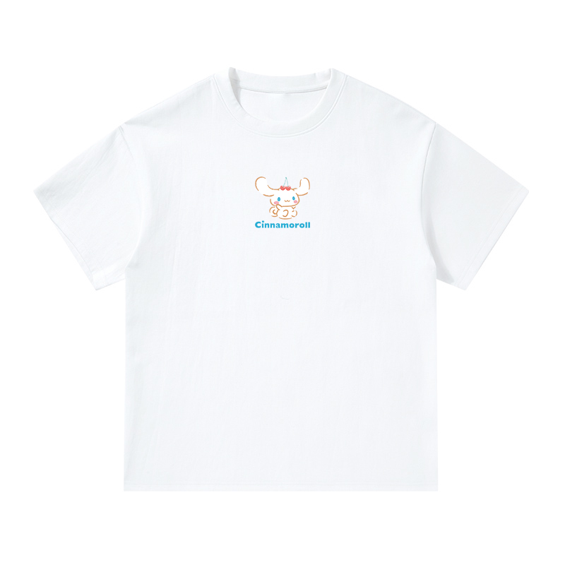 

Футболка Unisex CINNAMOROLL Yugui Dog Sanrio, белый