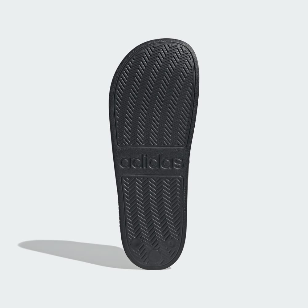 Шлепанцы Adidas Adilette Shower Slides, цвет Cloud White/Core Black/Core Black — фото 3