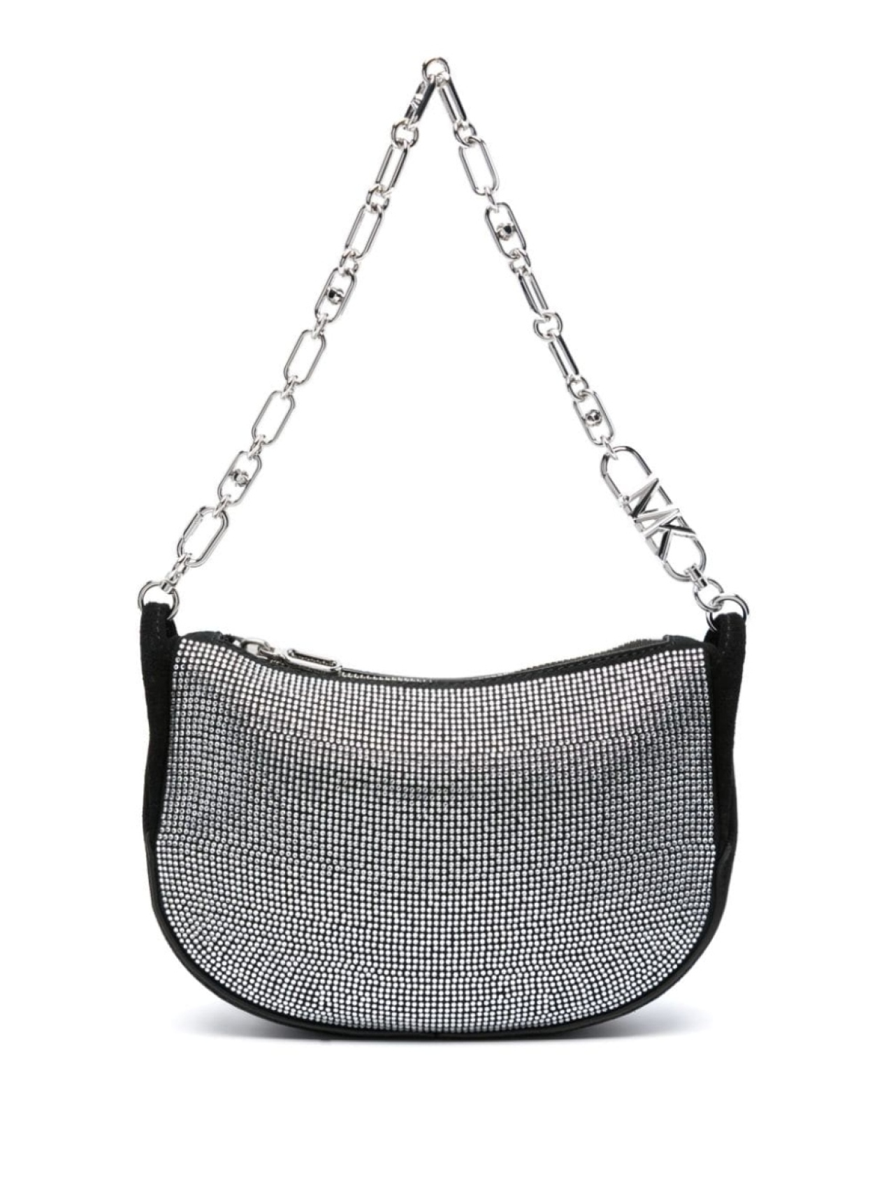 

Michael Michael Kors small Kendall crystal-embellished bag, серебристый