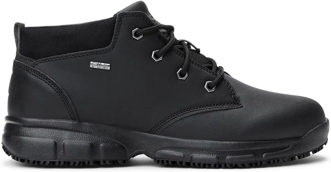 Мужские прогулочные кроссовки Fila Memory Mike Mid SR, Black Metallic Silver