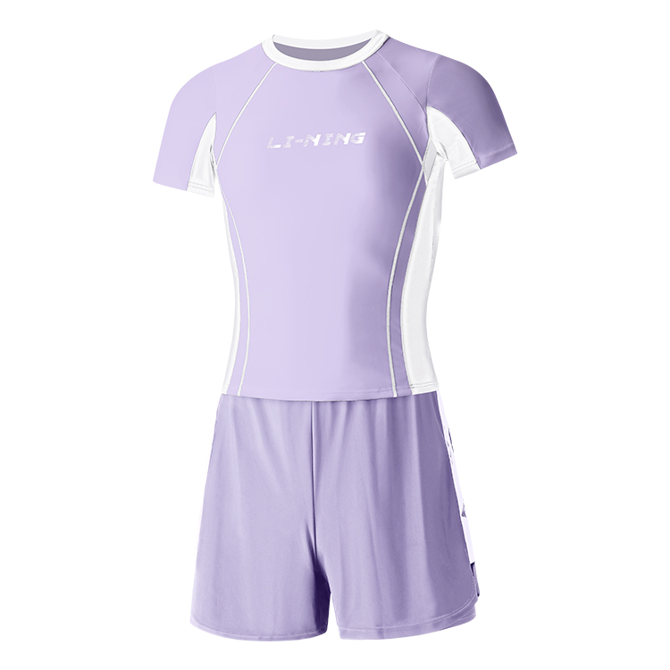 

Купальник раздельный женский Two Piece LINING, фиолетовый