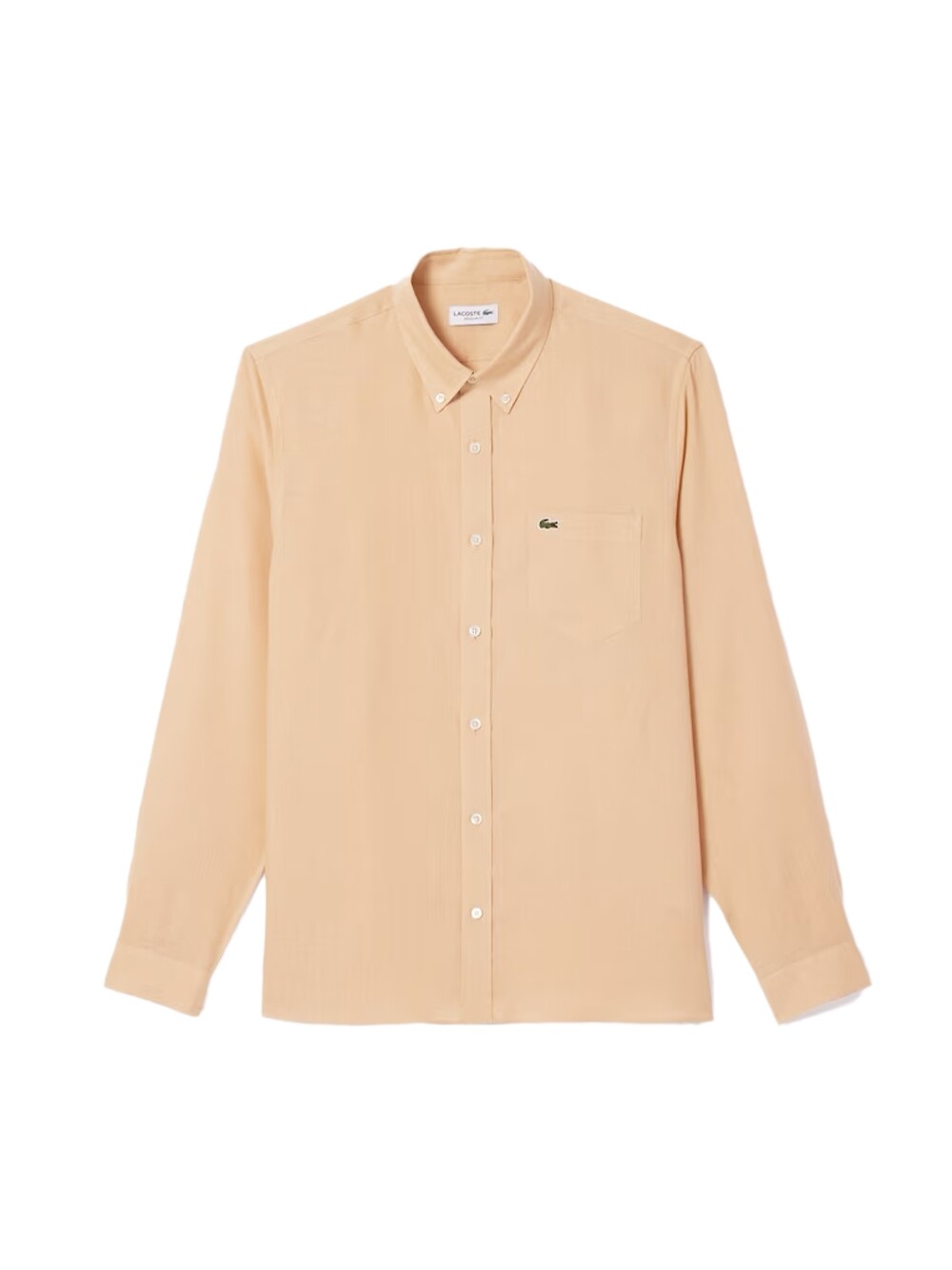 

Крокодиловая рубашка Lacoste, бежевый