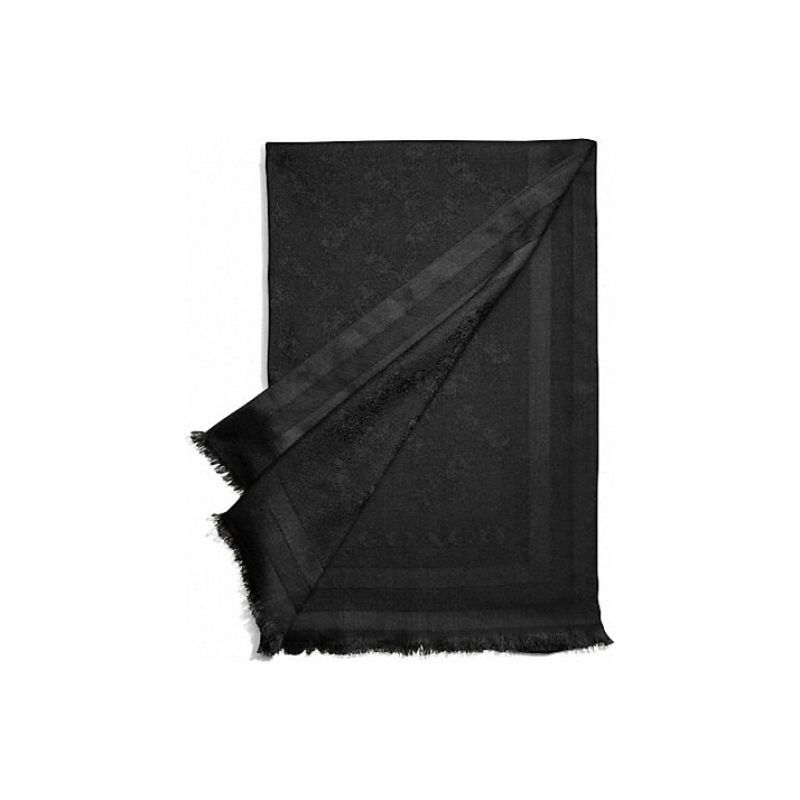 

COACH Шёлковый шарф, Black