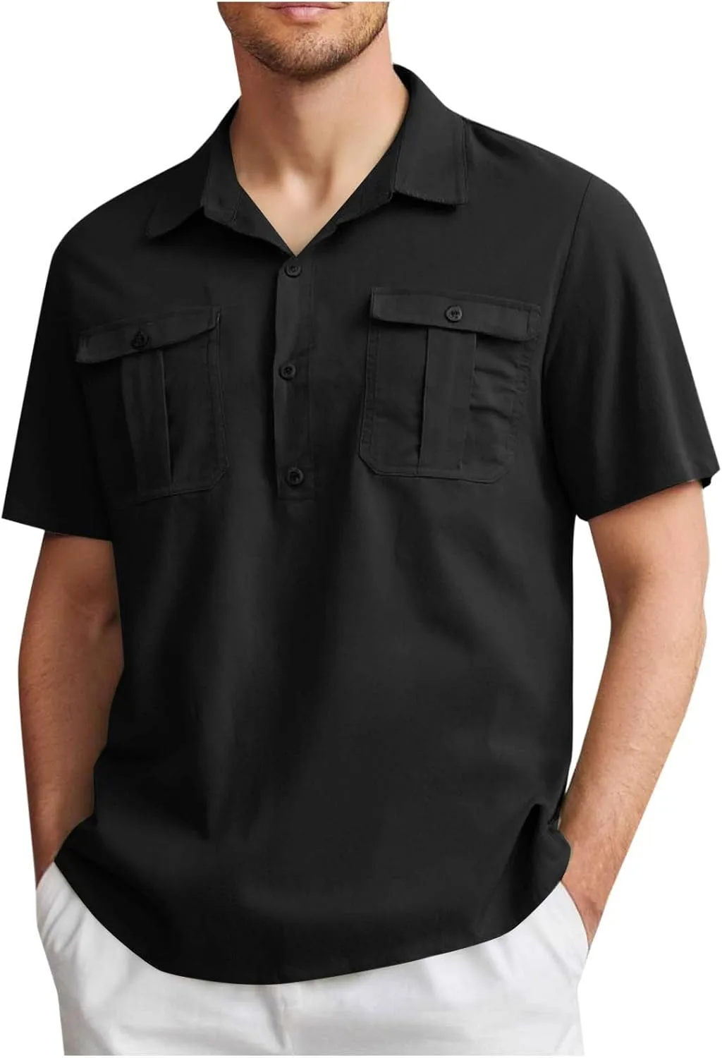 

Мужская футболка для гольфа с коротким рукавом Slim Fit Moisture Wicking