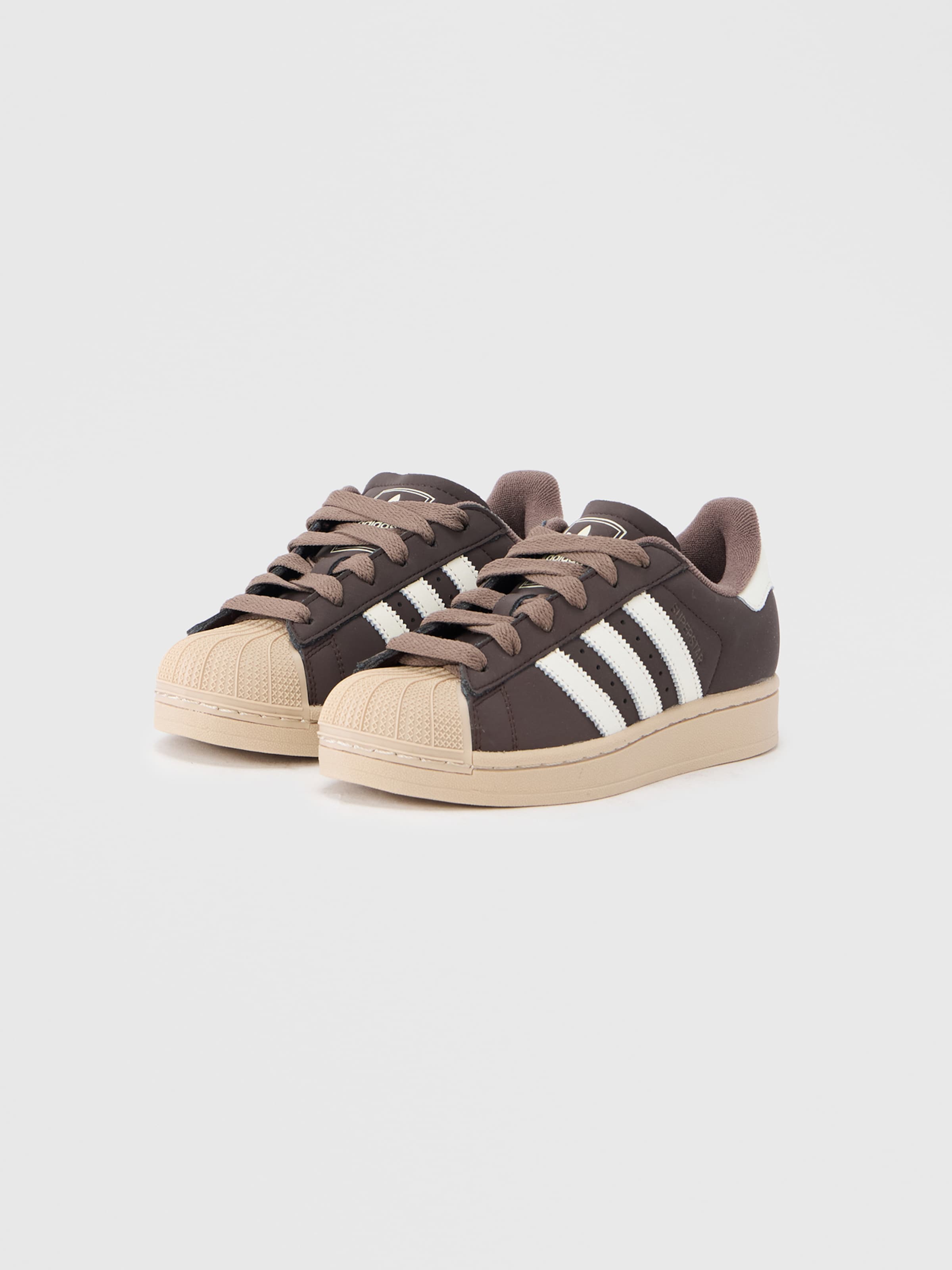 Adidas Originals Кроссовки 'SUPERSTAR II' в темно-коричневом цвете — фото 2