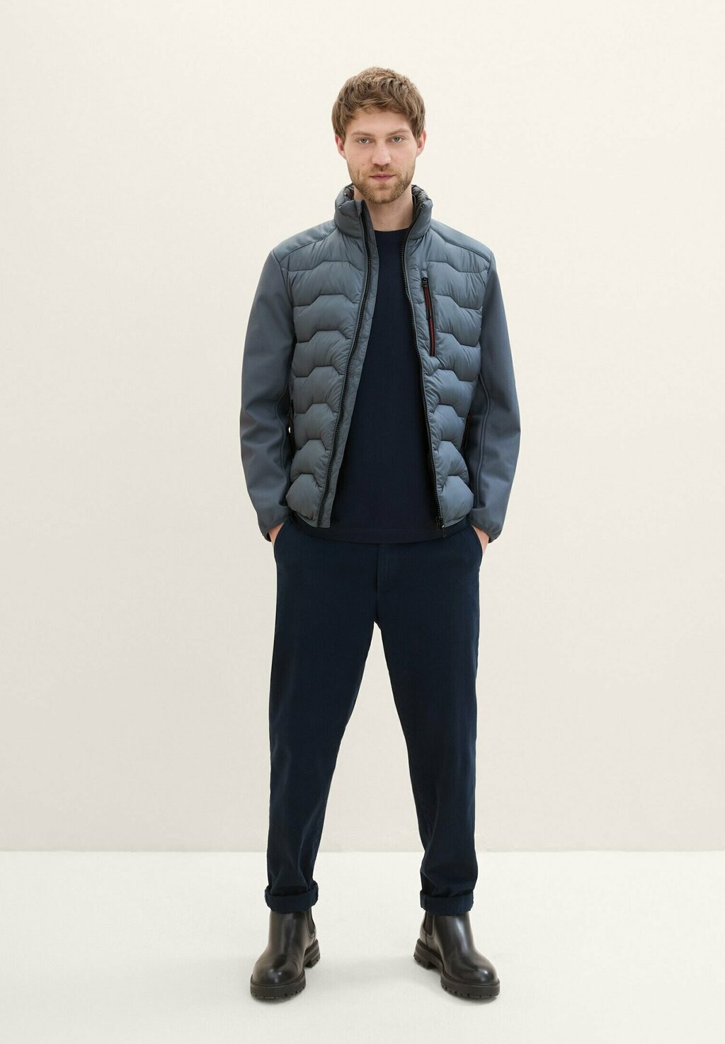 

Зимняя куртка HYBRID TOM TAILOR, синий