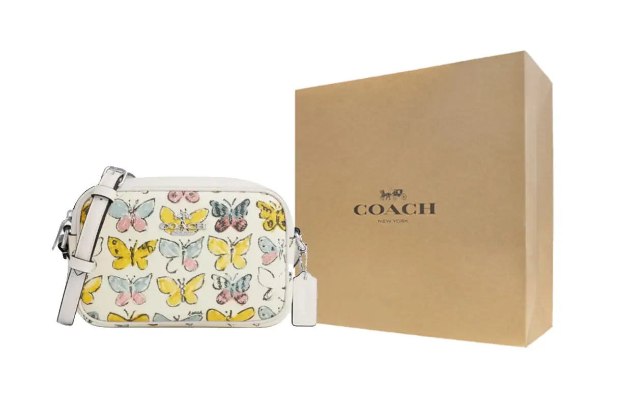 

COACH Сумка через плечо из джами с покрытием