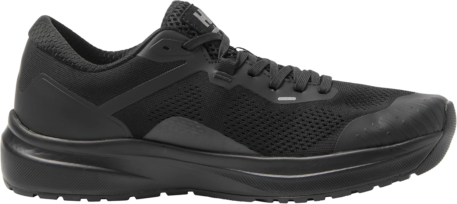 Helly-Hansen Barcode Low EH Work Shoes - легкие нескользящие кроссовки с амортизирующей промежуточной подошвой и дышащим верхом Helly Hansen, 990 Black — фото 2
