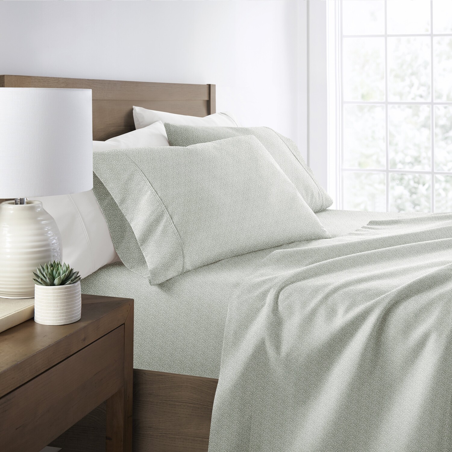 

Набор из 4 листов "Деликатные детали" ienjoy Home, цвет Green Mist