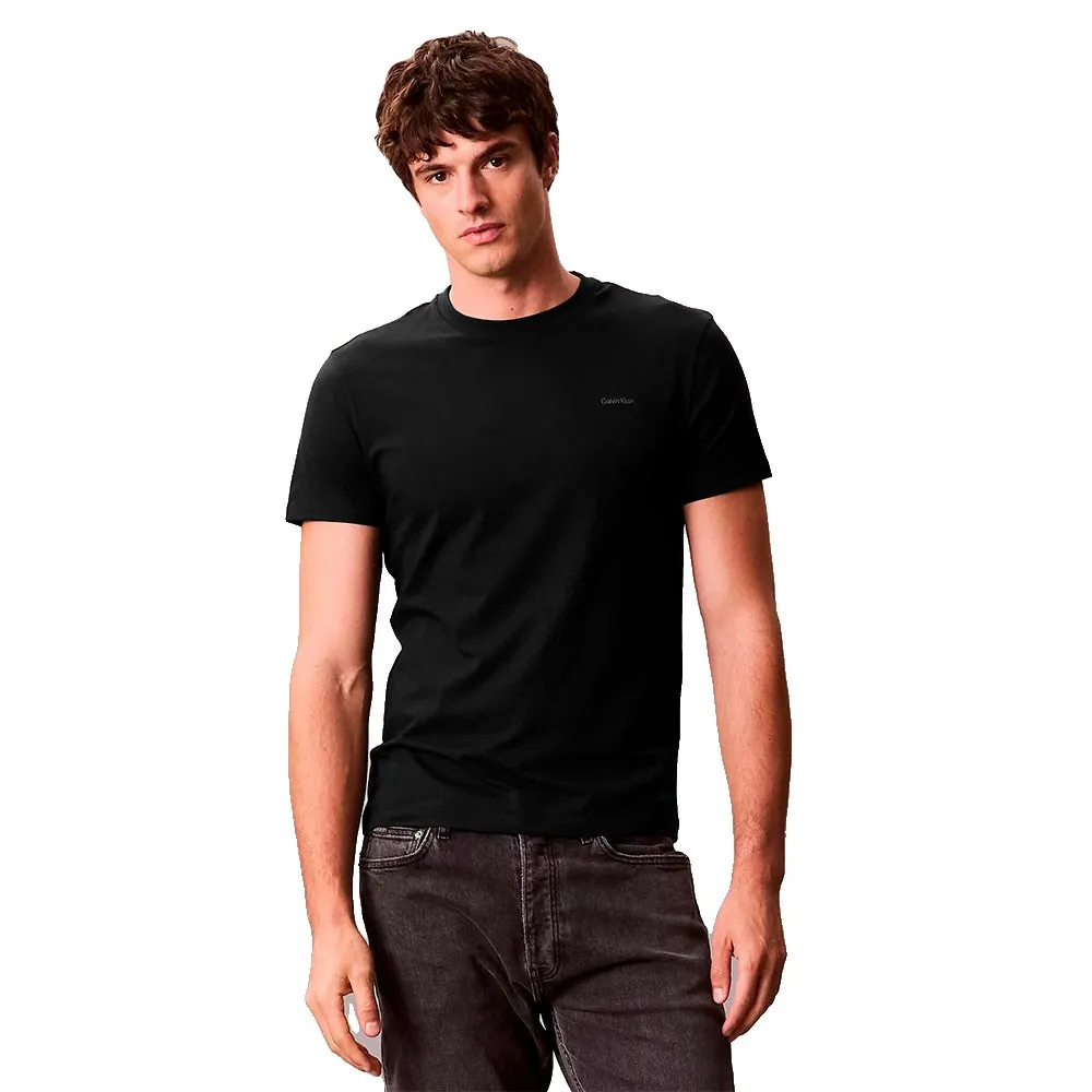 

Футболка с коротким рукавом Calvin Klein Liquid Touch Slim Fit, черный