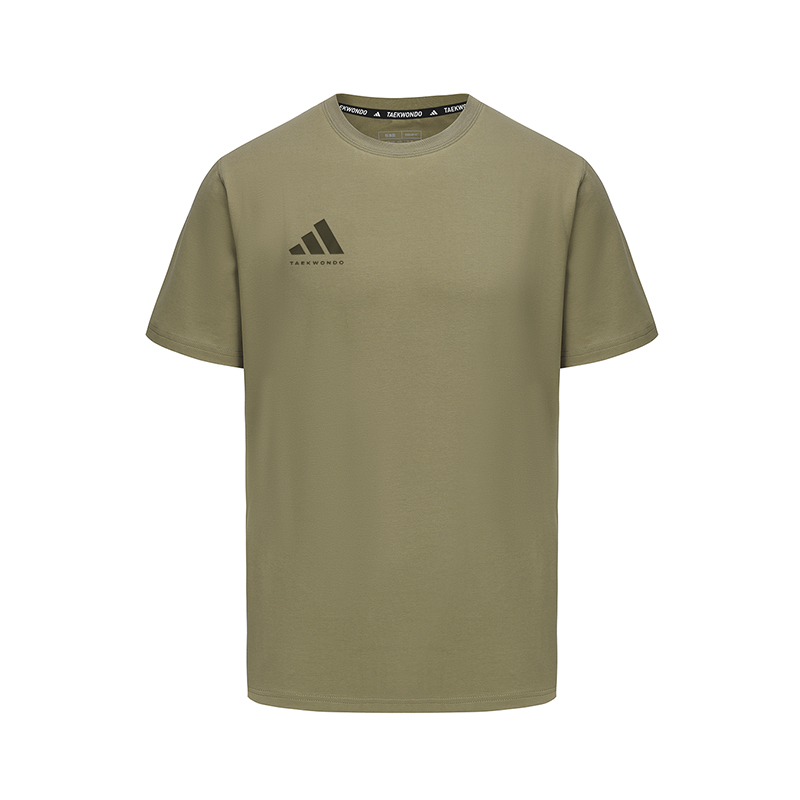 

Adidas Футболка мужская армейского зеленого цвета, Зеленый, Adidas Футболка мужская армейского зеленого цвета