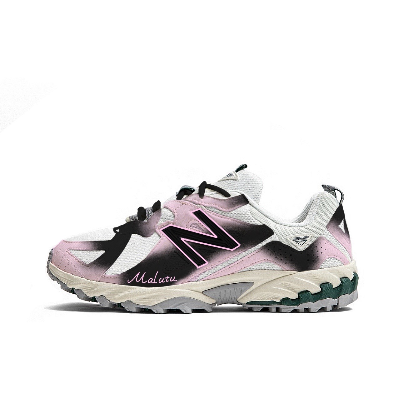 

610T низкие походные ботинки unisex New Balance, розовый